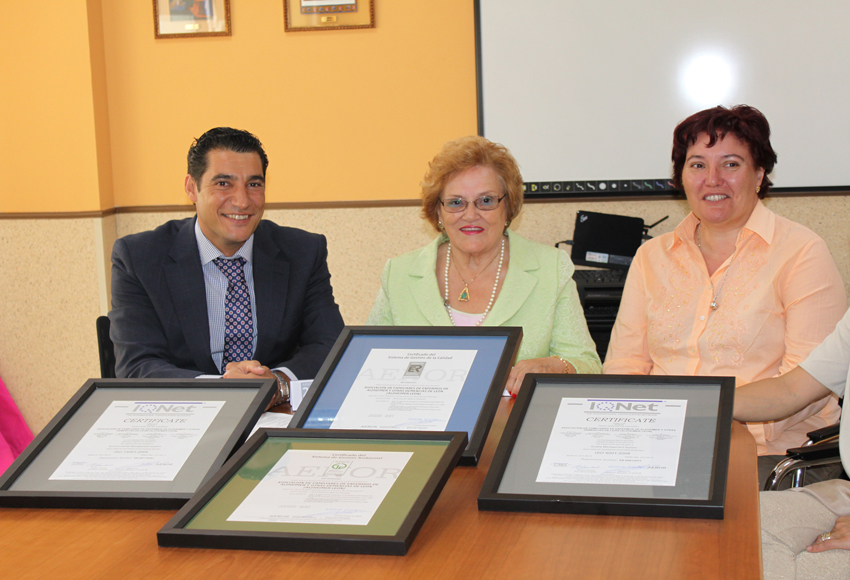 certificados en calidad y medio ambiente Alzheimer León