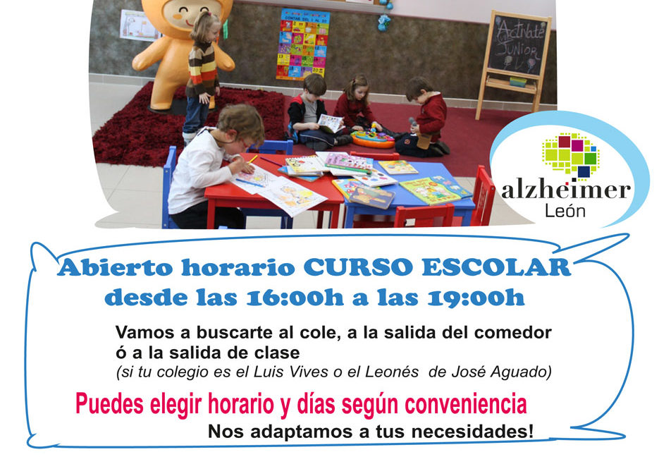 Ludoteca ¡ACTÍVATE! Junior en las instalaciones del Centro Alzheimer_Curso Escolar 13-14