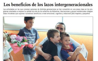 Reportaje sobre nuestro Programa Intergeneracional en la Revista ‘Entre Mayores’