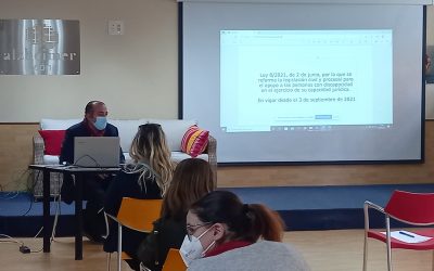 Celebramos la conferencia Neuroaula sobre la nueva reforma de la legislación civil y procesal para el apoyo a las personas con discapacidad en el ejercicio de su capacidad jurídica.