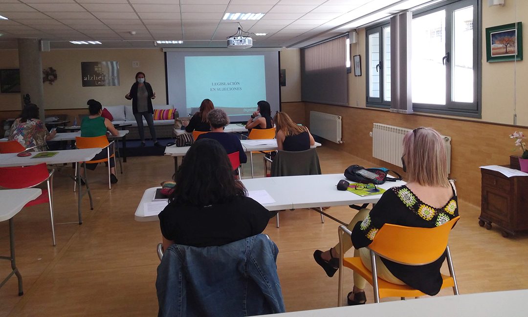 curso de formación realizado en Alzheimer León
