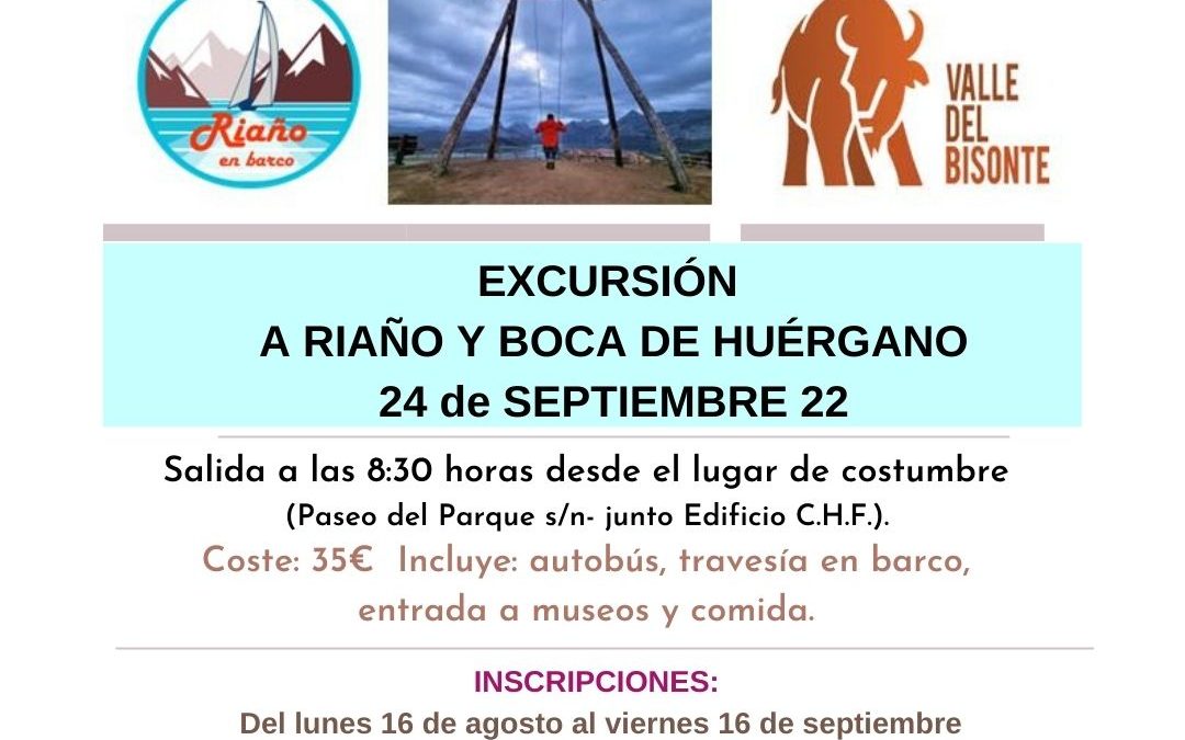 Excursión a Riaño y Boca de Huérgano con la colaboración de la Diputación de León