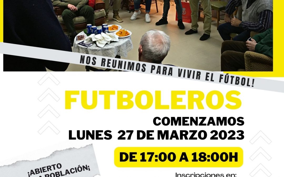 El fútbol es el protagonista en el taller futboleros de unidad de memoria de alzheimer leon