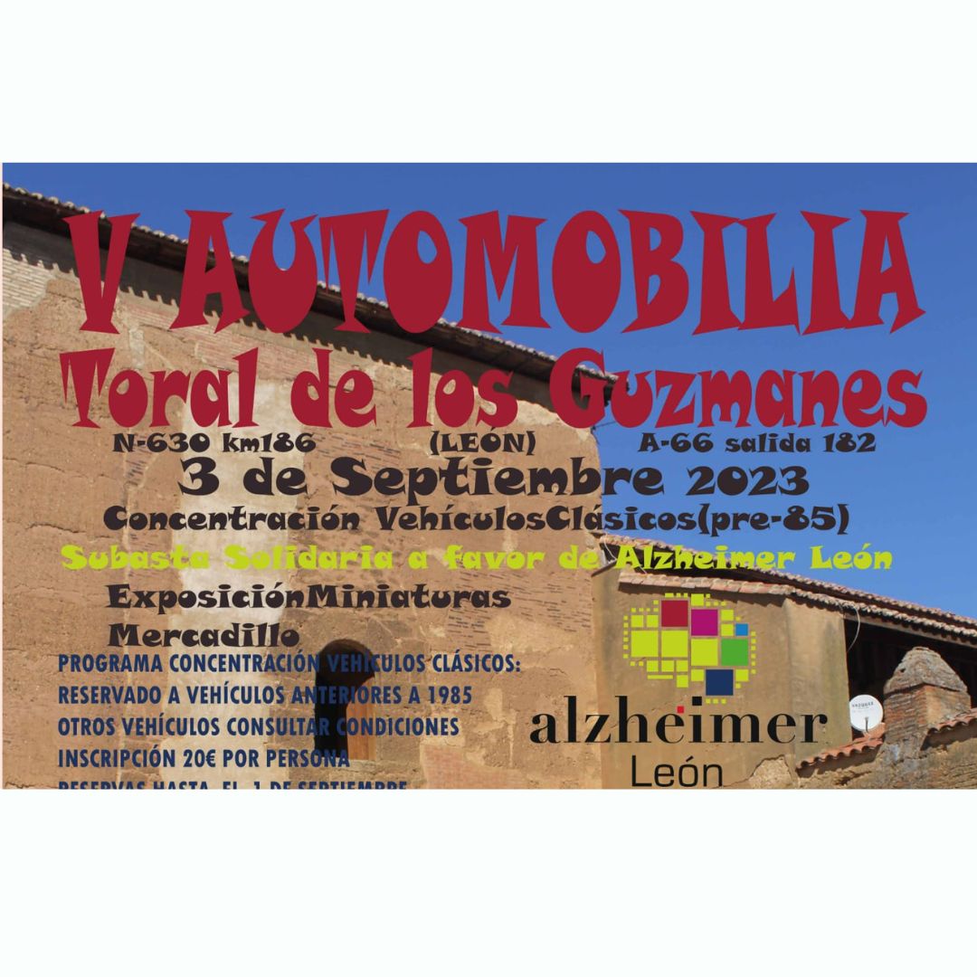 Automobilia en Toral de Los Guzmanes el 03 de septiembre 2023
