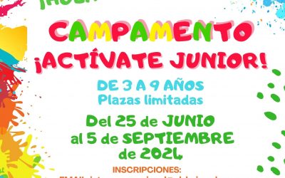 Campamento ¡Actívate Junior! verano 2024