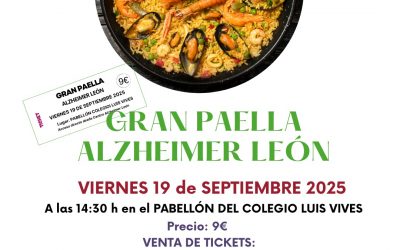Venta de tickets para disfrutar de la Gran Paella Alzheimer León