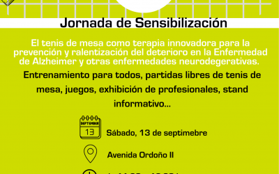 Jornada de sensibilización ‘Dale un golpe al olvido’