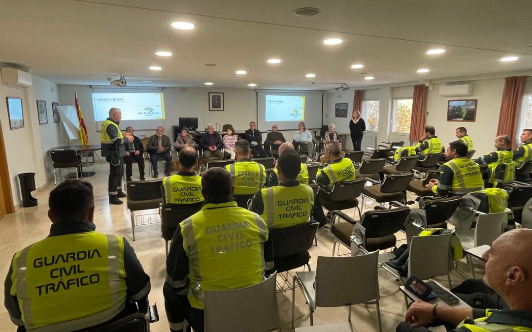 El Grupo Helen con la Guardia Civil de Tráfico de León: compartir experiencias y aprender estrategias