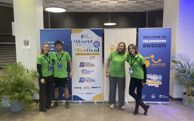 Técnicos y usuarios de Alzheimer León viajan a Suecia para participar en el Festival Mundial de Tenis de Mesa para la Salud