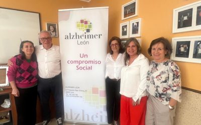 La Fundación TASE, de Ecuador, visita Alzheimer León